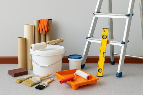 Travaux de peinture à Ivry-sur-Seine dans un intérieur rénové