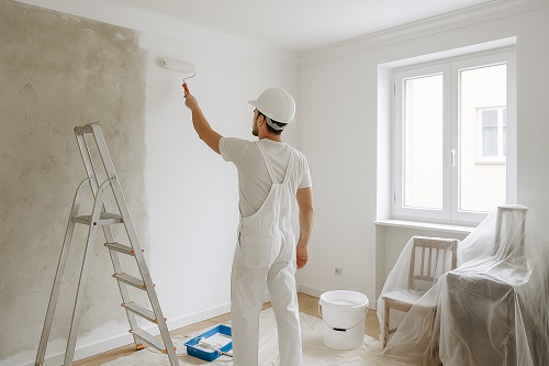 Travaux de peinture réalisés
