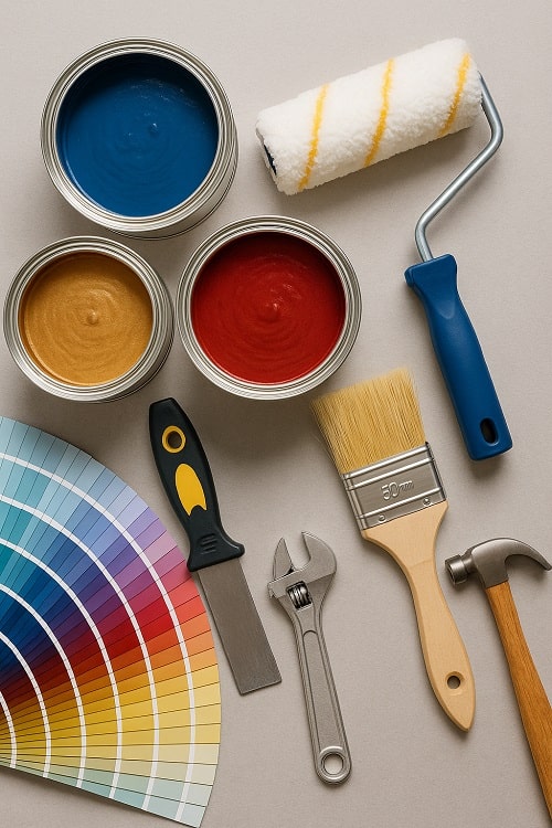 Travaux de peinture intérieure à Gentilly